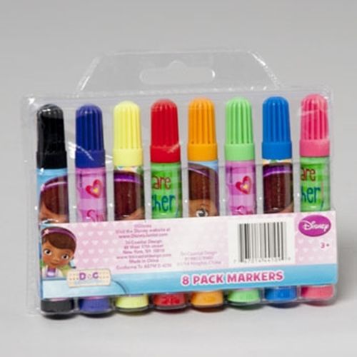 MARKERS 8 PACK DISNEY DOC MCSTUFFINS PEGGABLE, Case of 48