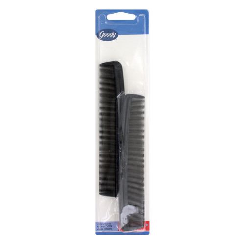 Goody Styling Combs, Black, 2/Pack