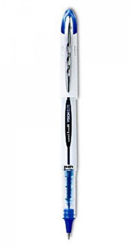 24 UNIBALL VISION ELITE .8mm BLUE-BLACK ROLLERBALL PENS