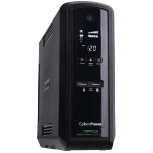 CyberPower CP1350PFCLCD UPS 1350VA 810W PFC Compatible Pure Sine Wave