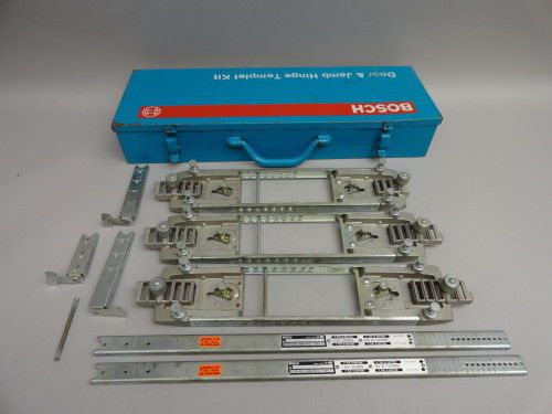 Bosch 83037 83038 door &amp; jamb hinge butt router template kit