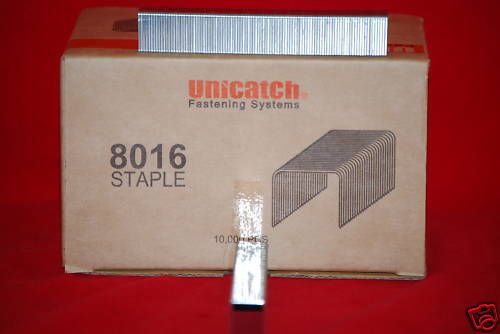 Series 80-5/8&#034; (1/2&#034; Crown) Upholstery Galvanized Staples 10,000/Box