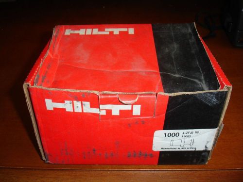 Hilti X-ZF 20 THP Concrete Nails (Qty.500)