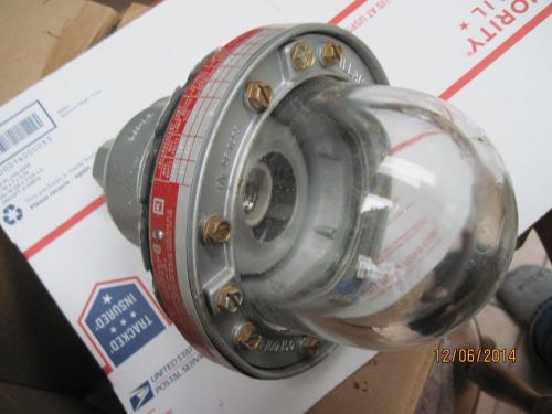 Killark #hp-2-100 explosion proof light fixture for hazardous locations for sale