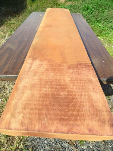 Cherry, Black wood lumber exotic - 2&#034; x 13&#034; x 70-1/2&#034;, kd