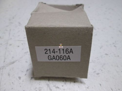 NUMATICS 214-116A GAUGE *NEW IN A BOX*