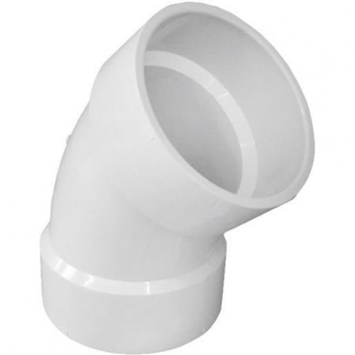 4&#034; 45D PVC-DWV ELBOW 70640