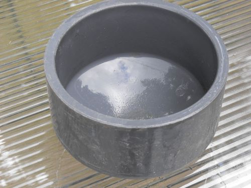 PVC FITTINGS 6&#034; SLIP ON CAP SCH 80