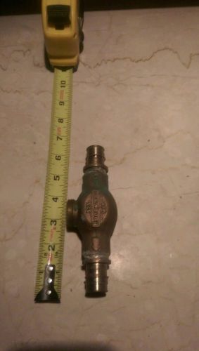 6&#034; honeywell brass tee with 3/4 pex for sale