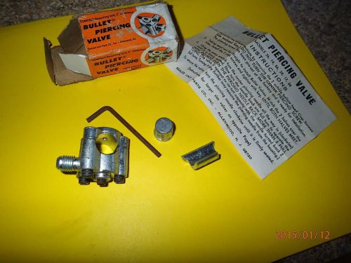 NOS Sealed Unit Parts Co. Bullet Piercing Valve BPV21 for 1/2&#034;, 5/8&#034; Tubing