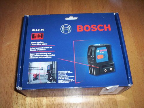 Bosch Self-Leveling Cross-Line Laser