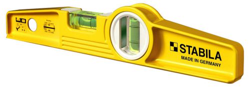 STABILA 25010 10&#034; Die-Cast Torpedo Level non-Magnetic