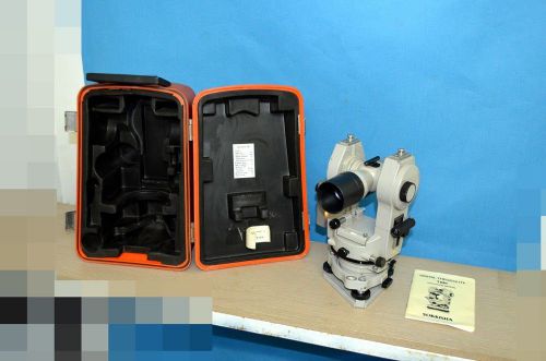 SOKKISHA TM6 TRANSIT THEODOLITE GOOD CONDITION WITH THE CASE