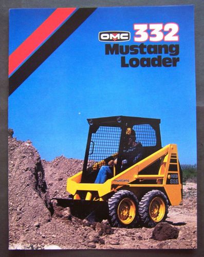 Owatonna 332 Mustang Loader Brochure