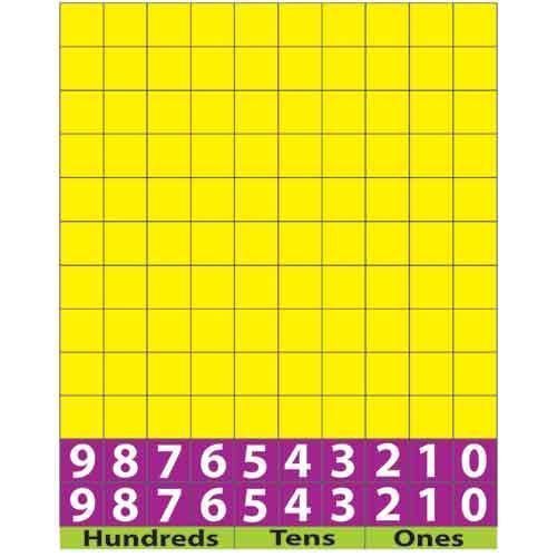 Ashley Productions Math Die-Cut Magnets Base Ten