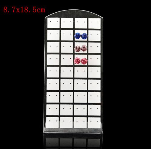 72 holes Earrings Display Stand Organizer Jewelry Holder ShowCase Tool Rack one