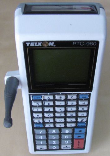 Texlon PTC-960 Barcode Scanner Great Condition Handheld Computer