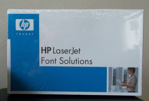 HP LaserJet Font Solutions - HG281US - Barcodes Printing Solution for USB