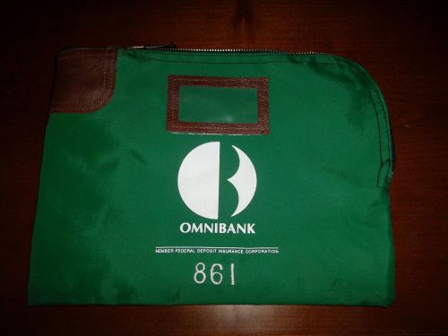 Locking Night Deposit Bag Green