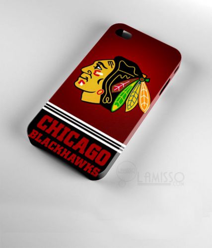 Chicago Blackhawks ice hock IPhone 4 4S 5 5S 6 6Plus &amp; Samsung Galaxy S4 S5 Case