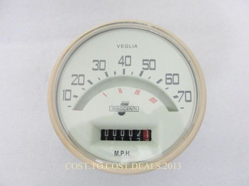 LAMBRETTA SPEEDOMETER 70 MPH ITALIAN TYPE &amp; SPEEDO CABLE Li SERIES 1 &amp; 2