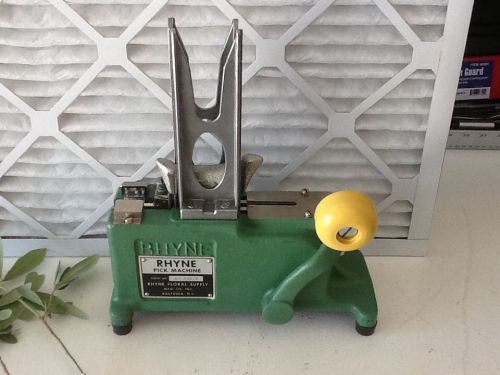 RHYNE STEMMING PICK MACHINE FLORIST TOOL