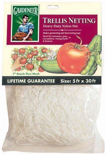Trellis Netting, Ideal For Growing Tomatoes, Peas, Vine Crops, For Garden Vines