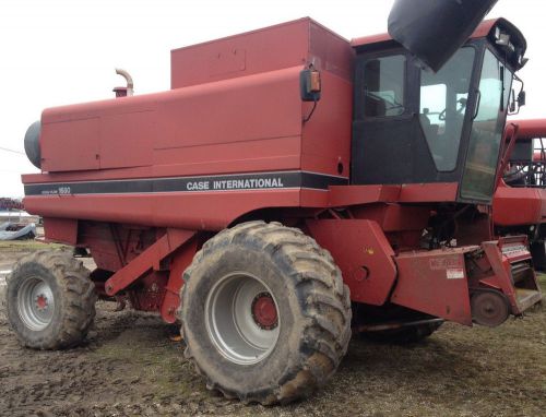 Case ih 1680 combine 1991 model 4wd chopper 2 speed hydro long sieves for sale