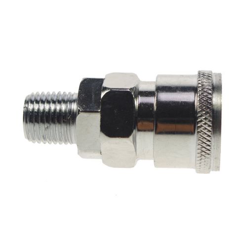 1/2&#034; Male BSPT Air Compressor Hose Quick Coupler Socket Connector x 2