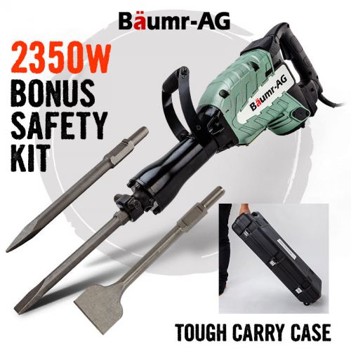 NEW Baumr-AG 2350W Jackhammer Commercial Grade- Demolition Concrete Jack Hammer