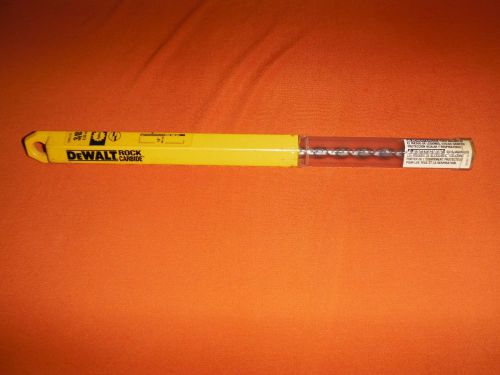 Dewalt Rock Carbide Drill Bit 3/8&#034; DW5701 Spline Shank Hammer Bit 8&#034; x 13&#034; Fast!