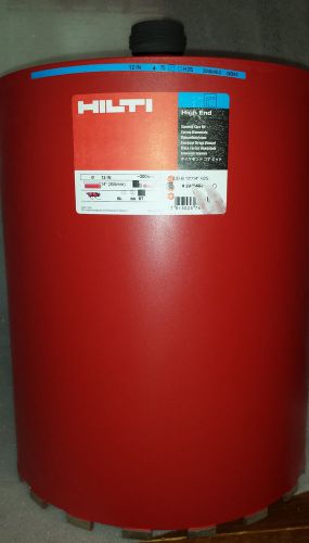 NEW HILTI DD-BL 12 x 14&#034;+ H2S DIAMOND CORE DRILL BIT, Retails $1010 FAST SHIP