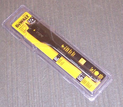 DeWALT DW1578 3/4&#034; X 6&#034; Wood Boring Spade Bit