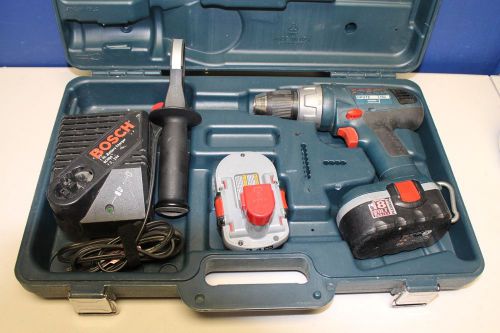 BOSCH BRUTE 18V DRILL KIT HDH181-01 BRUTE TOUGH 1/2-INCH HEAVY DUTY (5676)J