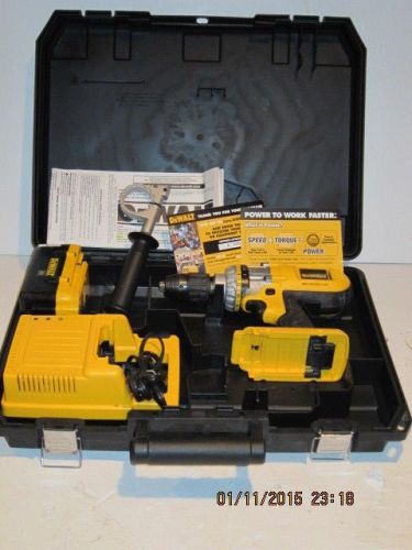 DeWalt DC90KL HD 1/2&#034; 36V Cordless Hammerdrill/Driver,LITHIUM-ION TECH-REFUFB!!