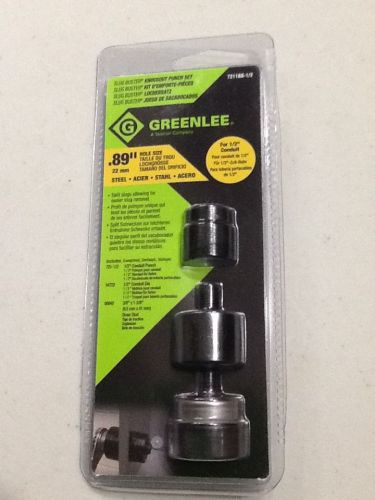 Greenlee 7211bb-1/2 - slug buster knockout punch set - brand new for sale