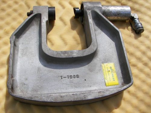 Good used greenlee 1732 portable c-frame punch with 1-1/2&#034; punch installed for sale