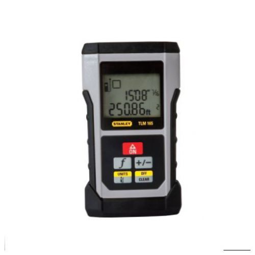 Laser distance measurer tlm165 stanley stht77139, 165-ft (50m) range lcd display for sale