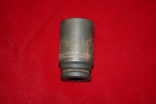 Sunex #446D 3/4 Drive - 1-7/16&#034; 6pt. CR-Molybdenum Impact Socket