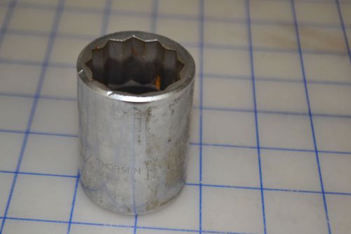 1 1/4&#034; 12 point socket thorsen  1240 USA made 3/4&#034; drive