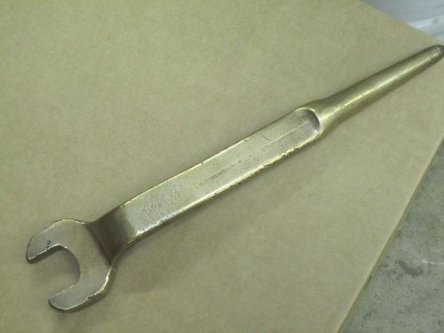 Bronze / aluminum structural / construction open end wrench 1 1/2&#034;  non-sparking for sale