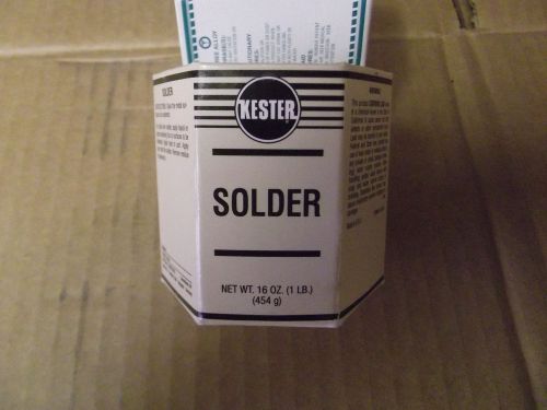 1 lb. KESTER 24-7150-8807 SN62PB36AG02 SOLDER, .020 DIA., Core 50, 245 flux