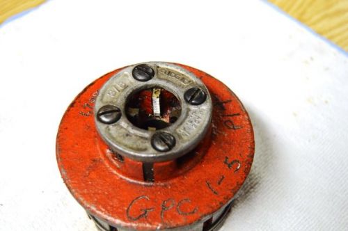 RIDGID 12R SERIES 3/8 INCH NPT PIPE THREAD DIE HEAD