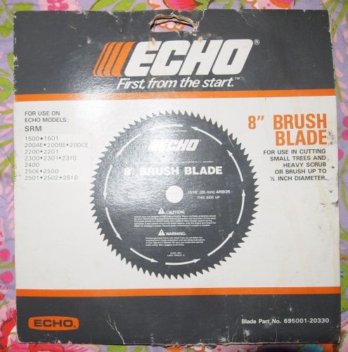 ECHO 8&#034; BRUSH BLADE, NEW