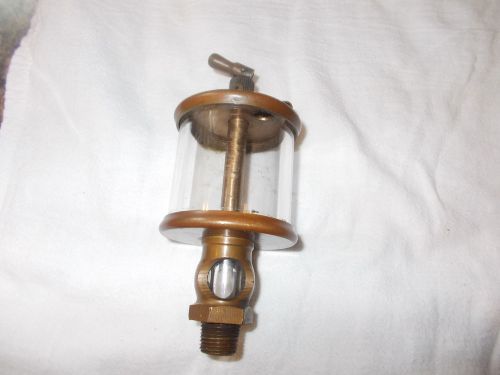 Lunkenheimer no. 3 sentiel brass drip oiler hit and miss engine collection