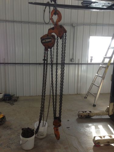 HARRINGTON 10-TON MANUAL CHAIN HOIST