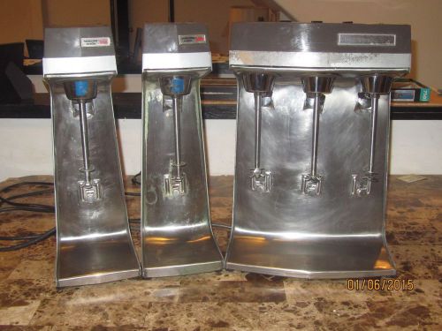 LOT of 3~~~ Hamilton Beach Scovill Milkshake Mixer ***LOOK HERE***