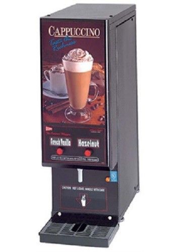 Cecilware 2 Flavors Powder Cappuccino Compact Specialty Beverage Dispenser GB2CP