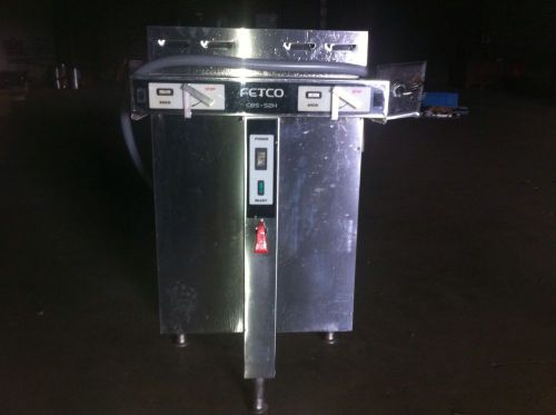 Fetco CBS-52H15 Commercial/Restaurant Twin Coffee Maker/Tea Brewer. No Brew Pots