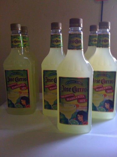 MARGARITA MIX 7 Bottles 236 FL OZ 7 Liter LIME Flavor JOSE CUERVO